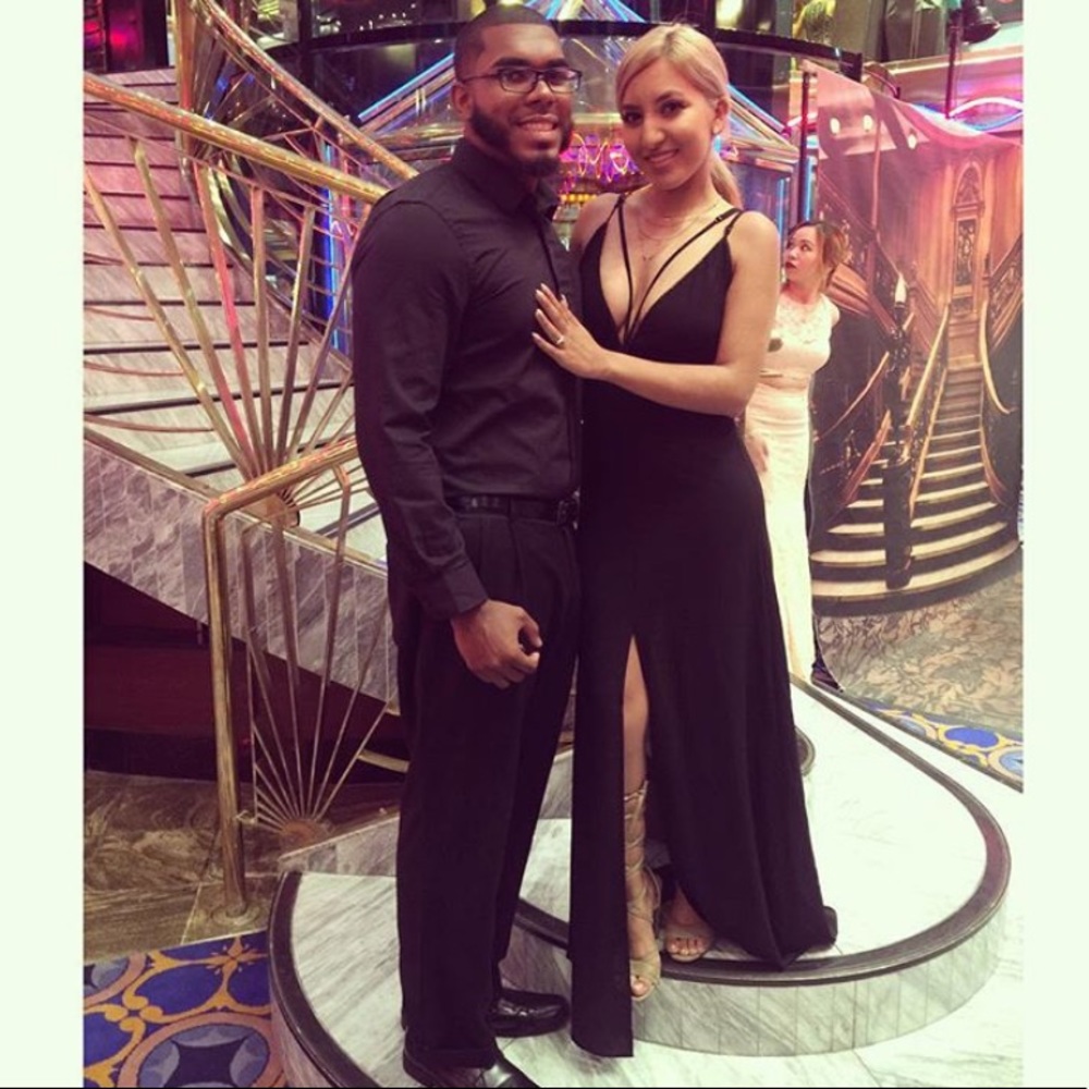 Black long dress